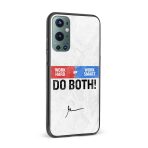 Work Hard Or Work Smart  Glass Back Phone Case - Image 2