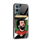 Mohamed Salah  Glass Back Phone Case - Image 2