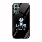 The Struggle Is Real Glass Back Phone Case