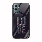 Floral LOVE  Glass Back Phone Case