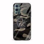 Captain America Camo  Glass Back Phone Case