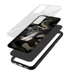 Captain America Camo  Glass Back Phone Case - Image 3