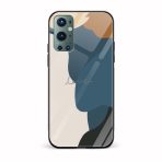 Love Oil Painted Glass Back Phone Case