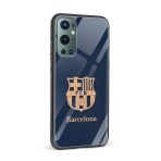 FCB Barcelona Logo  Glass Back Phone Case - Image 2