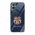 FCB Barcelona Logo  Glass Back Phone Case
