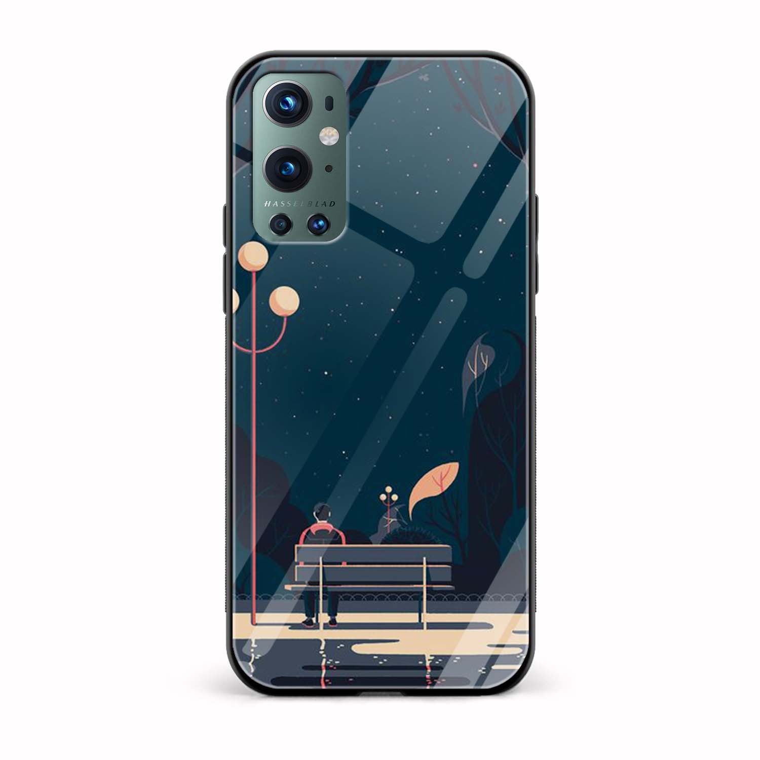 Minimal Paint Glass Back Phone Case Minimal Paint Glass Back Phone Case - Image 1
