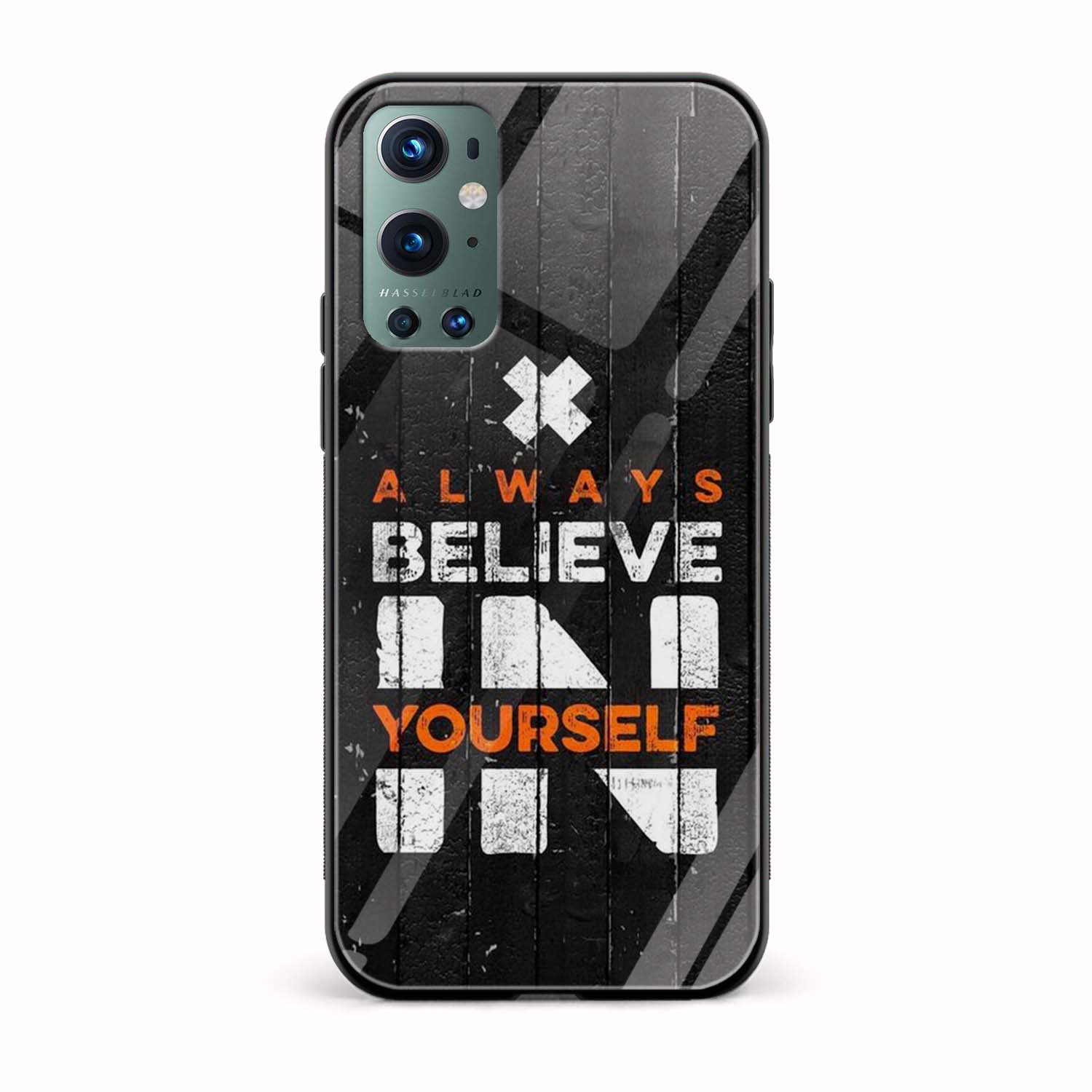 Always Believe In Yourself Glass Back Phone Case Always Believe In Yourself Glass Back Phone Case - Image 1