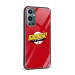 Sheldon's Bazinga  Glass Back Phone Case - Image 2
