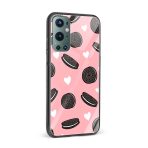 Oreo Is Love Glass Back Phone Case - Image 2