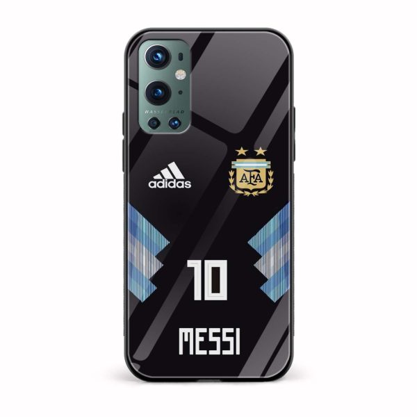 Messi 10  Glass Back Phone Case