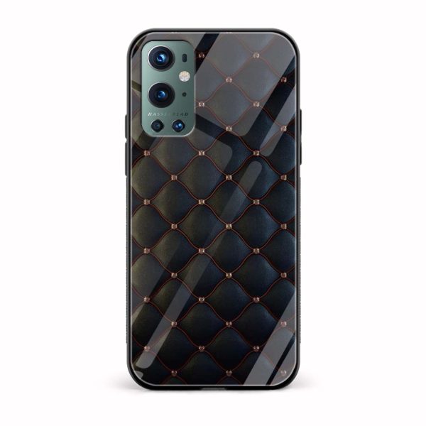 Abstract Design  Glass Back Phone Case