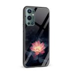 Pink Flower  Glass Back Phone Case - Image 2