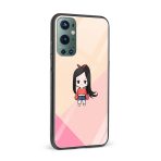 Always Hungry And Angry Girl Glass Back Phone Case - Image 2