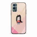 Always Hungry And Angry Girl Glass Back Phone Case