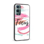 Focus on Your Goals Oil Painted Glass Back Phone Case - Image 2
