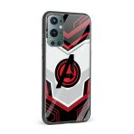Avengers Logo  Glass Back Phone Case - Image 2