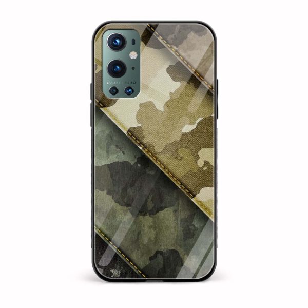 Camo  Glass Back Phone Case