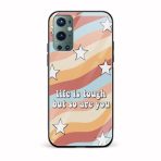 Life Is Tough But So Are You Glass Back Phone Case