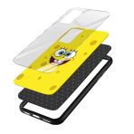 Sponge Bob Glass Back Phone Case - Image 3
