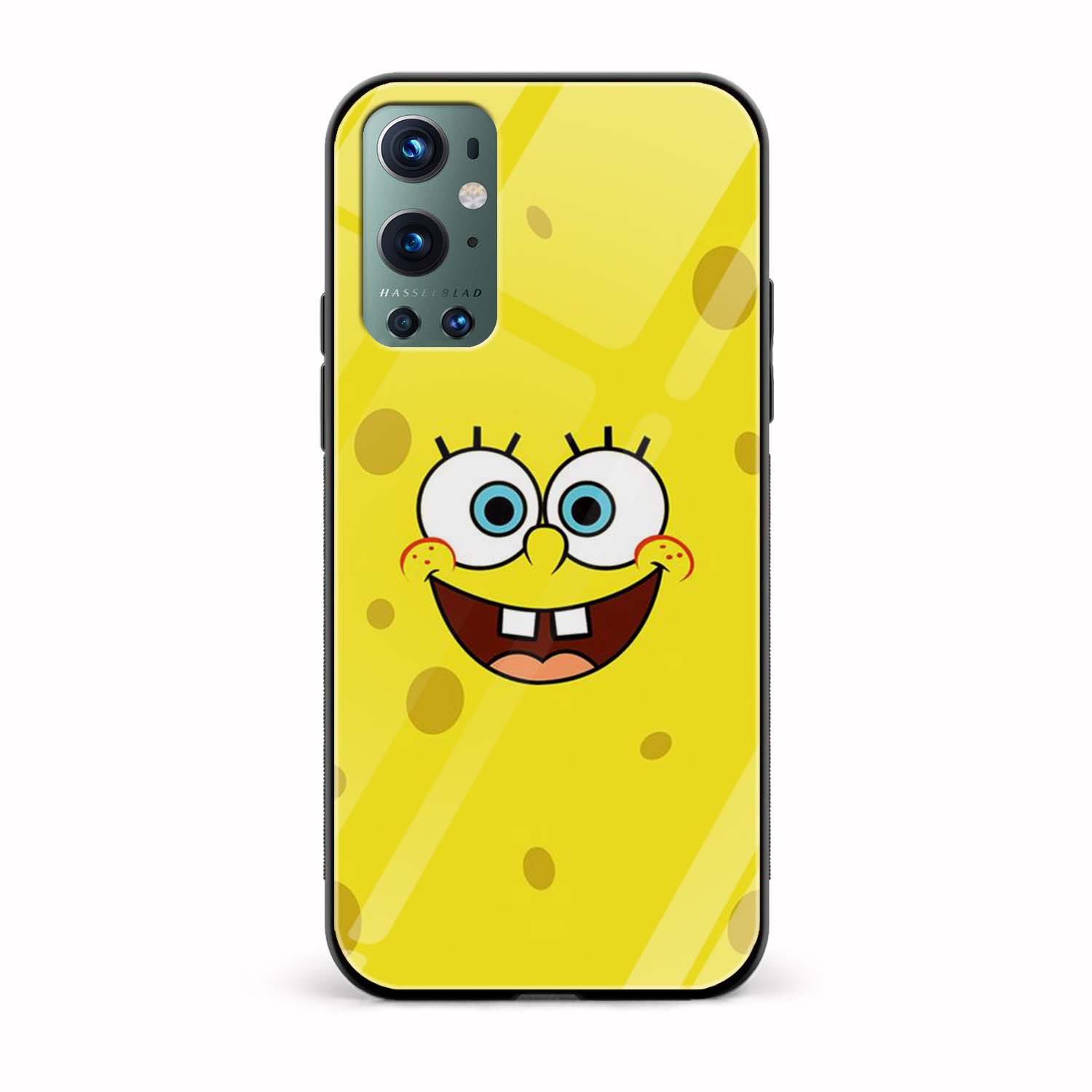 Sponge Bob Glass Back Phone Case Sponge Bob Glass Back Phone Case - Image 1