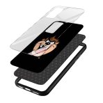 Taz  Glass Back Phone Case - Image 3