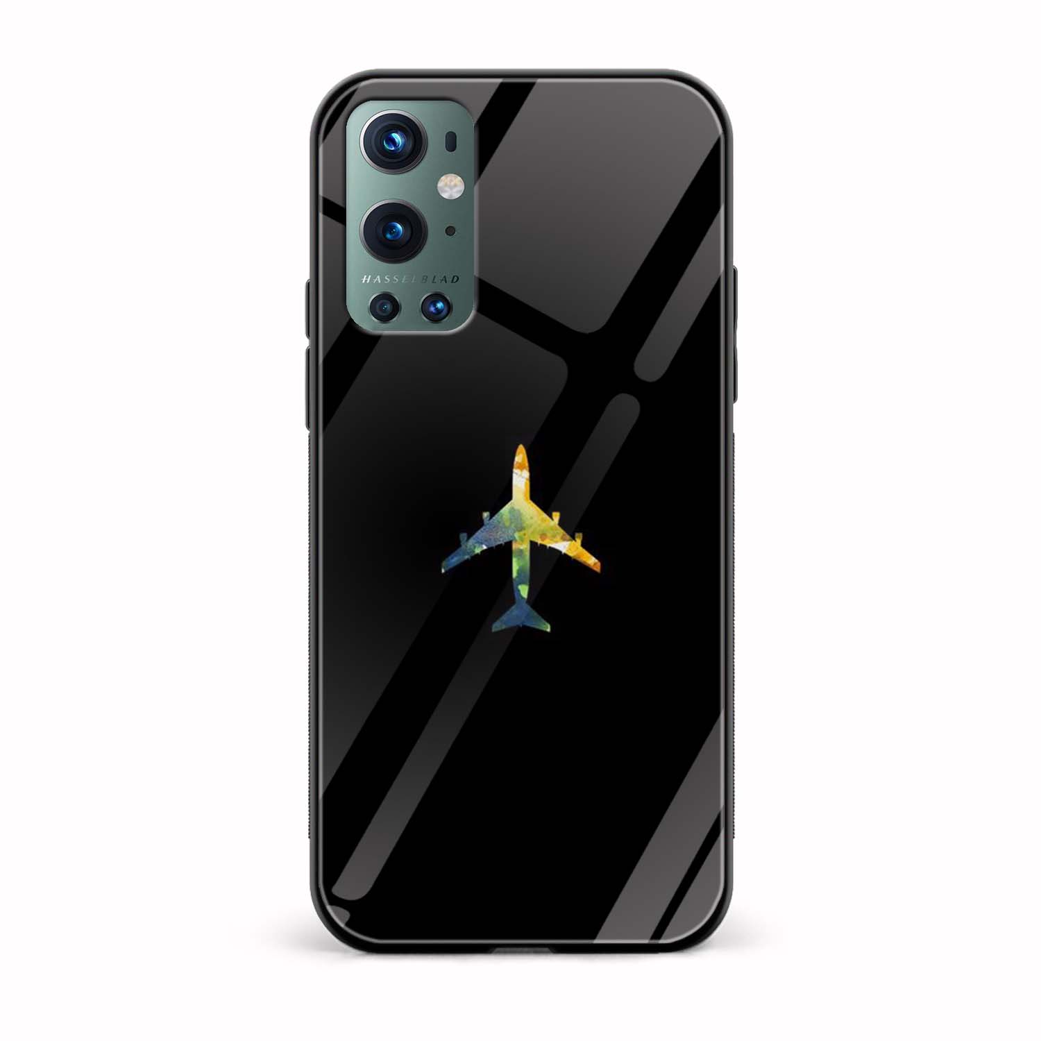 Airplane Mode On Glass Back Phone Case Airplane Mode On Glass Back Phone Case - Image 1