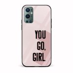 You Go Girl Glass Back Phone Case