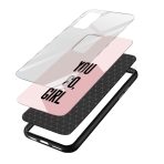 You Go Girl Glass Back Phone Case - Image 3