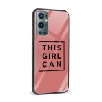 This Girl Can Glass Back Phone Case - Image 2