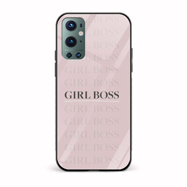 Girl Boss  Glass Back Phone Case