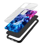 Colourful Painting Glass Back Phone Case - Image 3