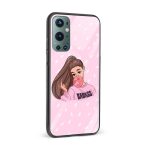 BadAss Girl  Glass Back Phone Case - Image 2