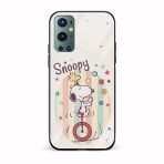 Snoopy The Dog Glass Back Phone Case