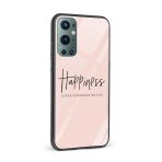 Happiness Looks Gorgeous On You Glass Back Phone Case - Image 2