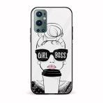 GirlBoss  Lady Glass Back Phone Case