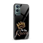 I'm the Queen Glass Back Phone Case - Image 2