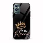 I'm the Queen Glass Back Phone Case