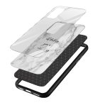 Oh Darling You Are Everything Marble  Glass Back Phone Case - Image 3