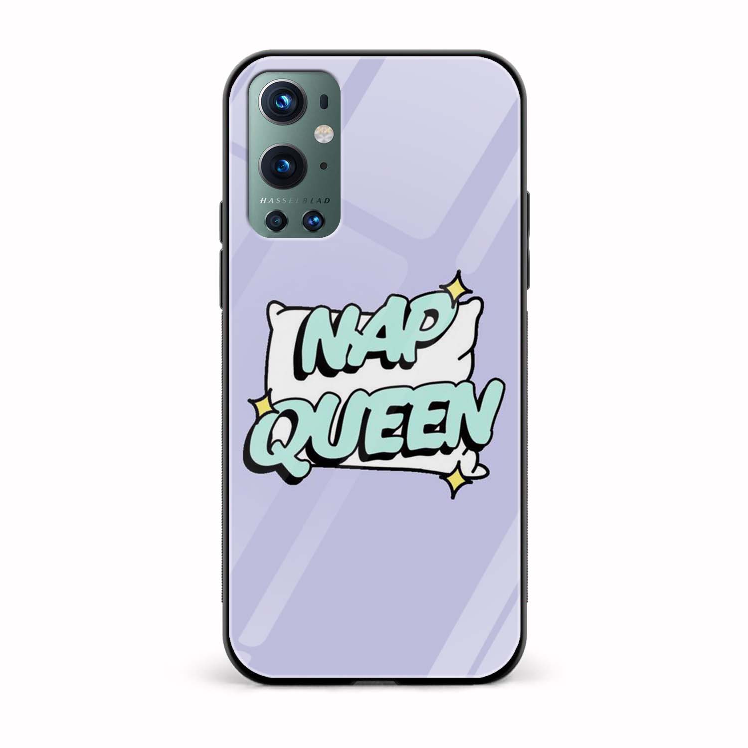 Nap Queen Glass Back Phone Case Nap Queen Glass Back Phone Case - Image 1