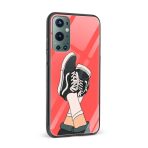 Girls Vans Shoes  Glass Back Phone Case - Image 2