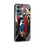 Captain America  Glass Back Phone Case - Image 2