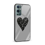 Glittery Heart Glass Back Phone Case - Image 2