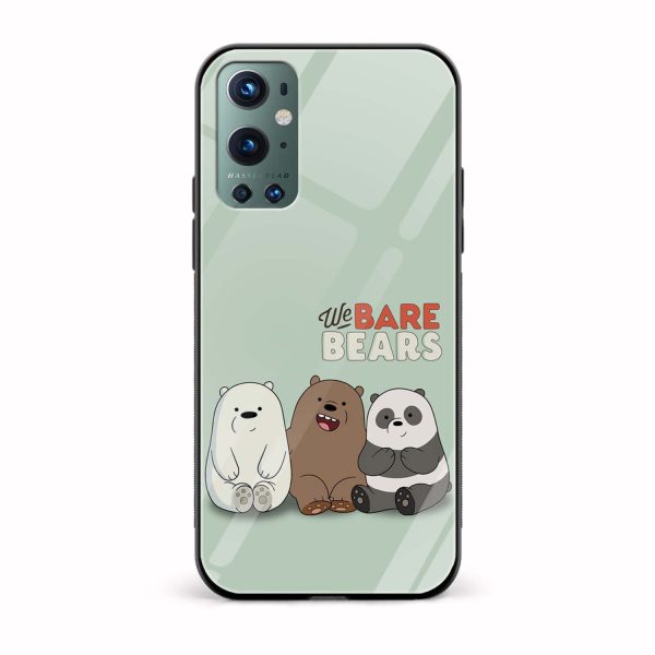 We Bare Bears Glass Back Phone Case