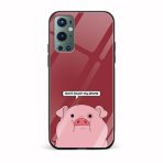 Don't touch my Phone Glass Back Phone Case