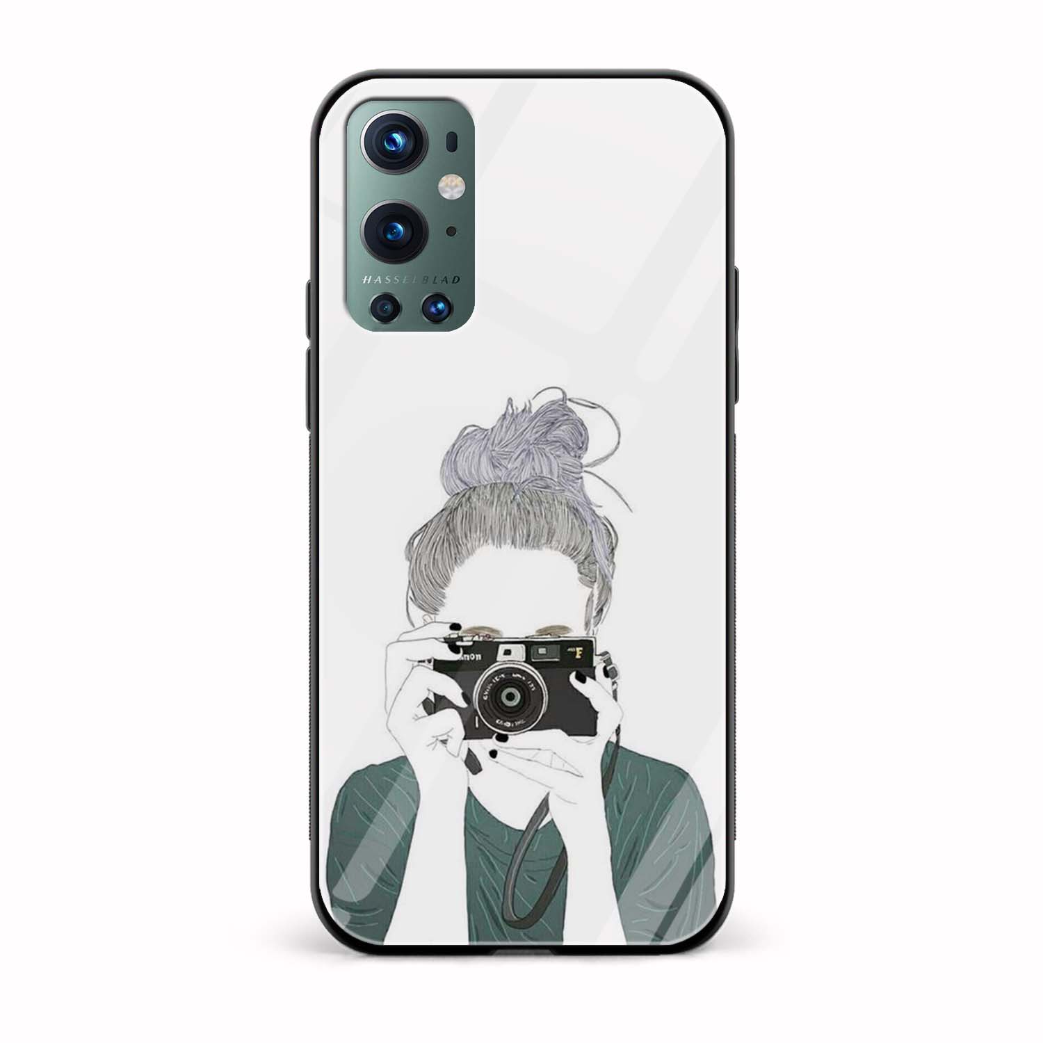 Girls Love Camera Glass Back Phone Case Girls Love Camera Glass Back Phone Case - Image 1