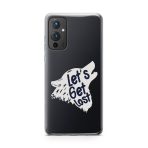 Let's Get Lost Printed Classic Clear Soft Phone Case