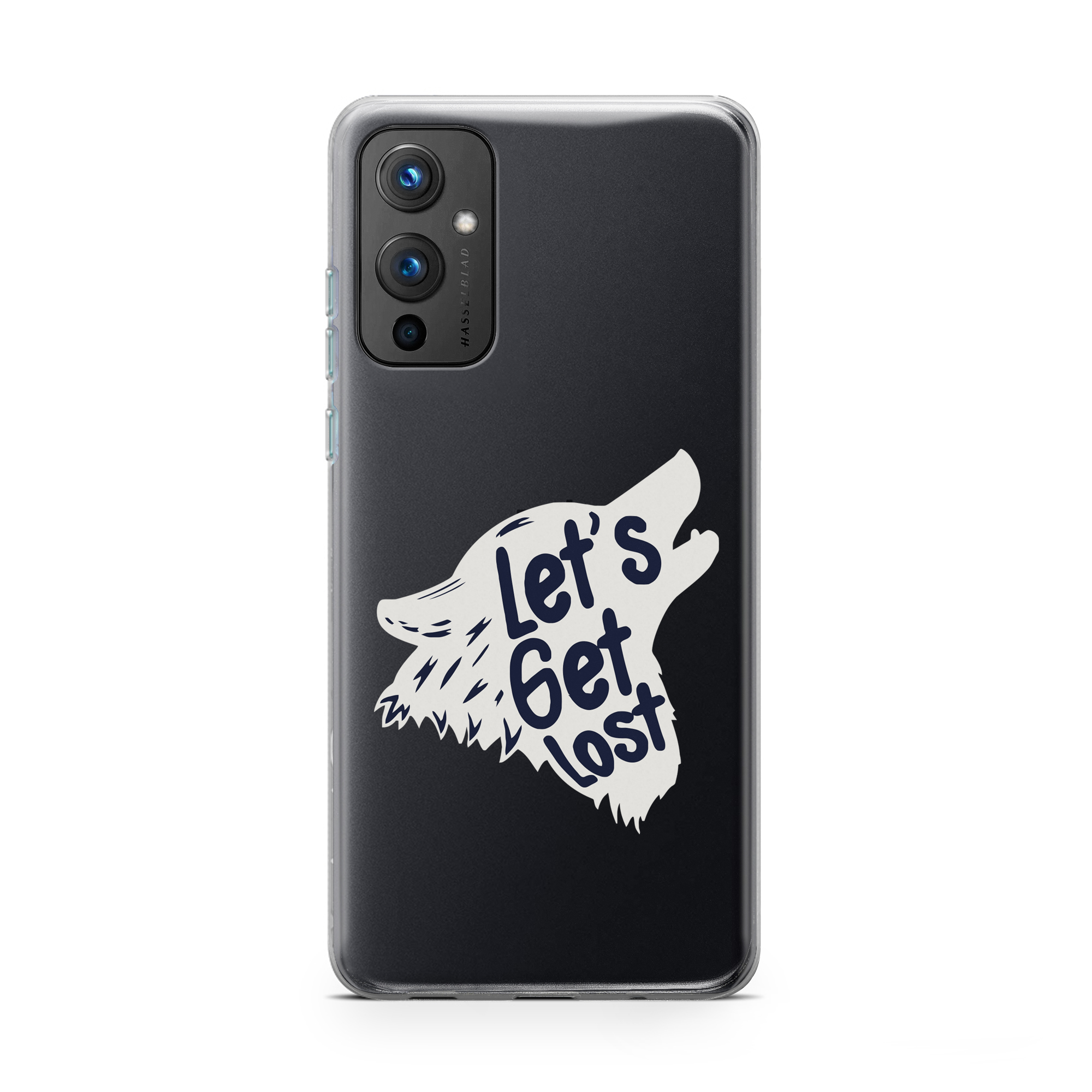 Let's Get Lost Printed Classic Clear Soft Phone Case Let's Get Lost Printed Classic Clear Soft Phone Case - Image 1