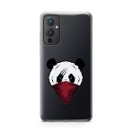 Panda Printed Classic Clear Soft Phone Case