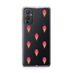 Ice Cream Pattern Printed Classic Clear Soft Phone Case