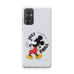 Mickey-Just Chill Printed Classic Clear Soft Phone Case